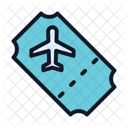 Flight ticket  Icon