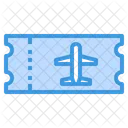 Ticket Travel Plane Icon
