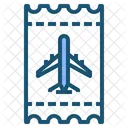 Flight Ticket  Icon