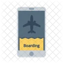 Boarding Pass Flight Icon