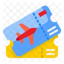 Flight Ticket Boarding Pass Flight Pass Icon