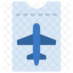 Flight Ticket  Icon