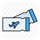 Ticket Passanger Flight Icon