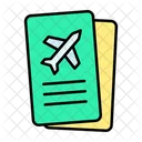 Ticket Travel Flight Icon