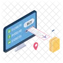 Flight Ticket Booking Airline Icon