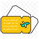 Flight Ticket Ticket Travel Icon