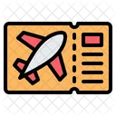 Flight Ticket  Icon