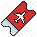 Flight Ticket Ticket Travel Icon