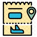Flight ticket  Icon