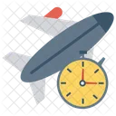 Flight Time Travel Icon