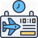 Flight Time Time Flight Icon