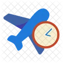 Flight Duration Time Icon