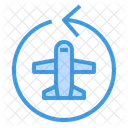 Tranfer Plane Airplane Icon