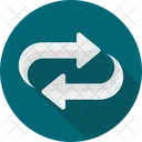 Flip Arrow Vertical Icon