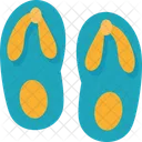 Flip Flops Beach Icon