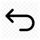 Flip Backward Arrow Navigation Navigate Icon