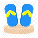 Summer Footwear Beach Icon
