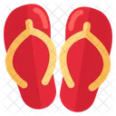 Flip Flop Sandal Footwear Icon