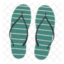 Flip Flop Summer Footwear Icon