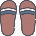 Flip Flop Sandals Footwear Icon