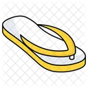 Flip Flop Sandal Footwear Icon