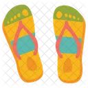Flip Flop Footwear Sandals Icon