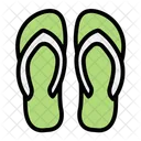 Flip Flop Slipper Footwear Icon
