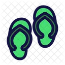 Flip Flops Sandal Icon