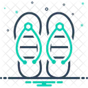 Flip Flop Flip Flops Slipper Icon