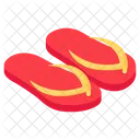 Flip Flop Sandal Footwear Icon