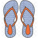 Flip Flops Footwear Casual Icon