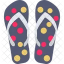Flip Flops Footwear Sandales Icon