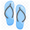 Flip Flops Footwear Casual Slippers Icon