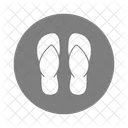 Flip Flops Footwear Pluggers Icon