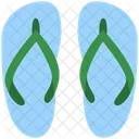 Flip Flops Footwear Slippers Icon