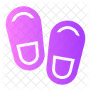 Flip Flops Slippers Sandals Icon
