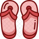 Flip Flops Sandal Shoe Icon