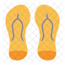 Footwear Slippers Sandals Icon