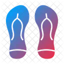 Footwear Slippers Sandals Icon