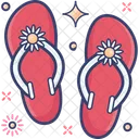 Flip Flops Footwear Icon