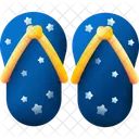 Flip Flops Footwear Slippers Icon