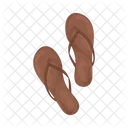 Flip Flops Footwear Slippers Icon