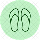 Flip Flops Pentaglow Icon