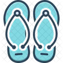 Flip Flops Slipper Thongs Icon