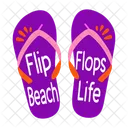 Flip Flops Slippers Footwear Icon