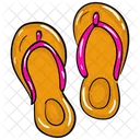 Flip Flops Footwear Casual Icon