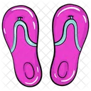 Flip Flops Footwear Slippers Icon
