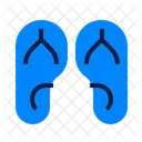 Flip Flops Footwear Slippers Icon