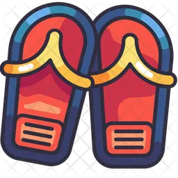 Flip flops sandals  Icon