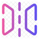 Flip Horizontal Flip Horizontal Icon